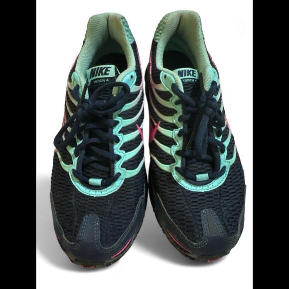 Nike Air Max Torch 4 Midnight Navy Pink Blast W Size 9.5 - Picture 3 of 9